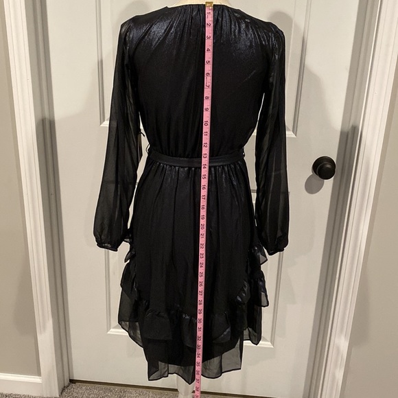Simply Vera Vera Wang Long Sheer Sleeve Dress. Size XS - Picture 4 of 15